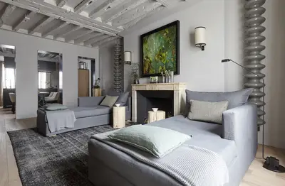 an apartment in Paris