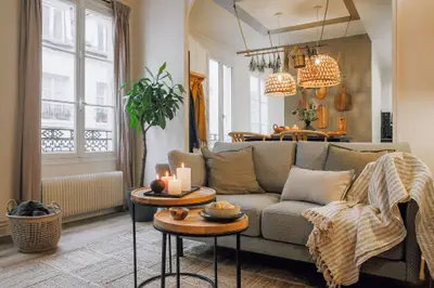 un appartement à Paris