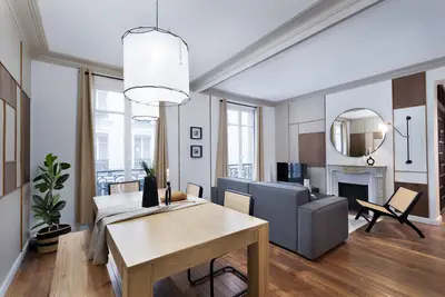 an apartment in Paris