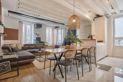 an apartment in Paris