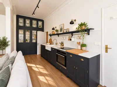 un appartement à Paris