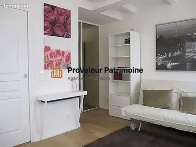 Studio 1 pièce 22 m²