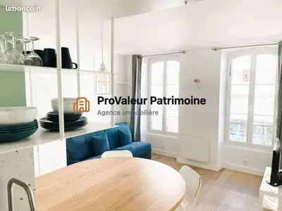 Studio 1 pièce 17 m²