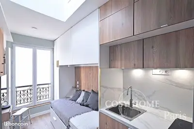 Studio 1 pièce 9 m²