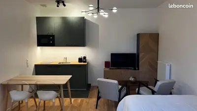 Studio 1 pièce 29 m²