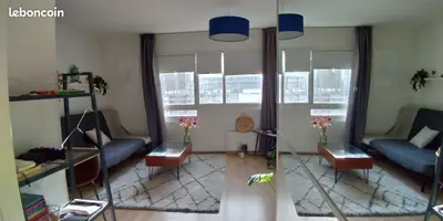Studio moderne meublé Paris 13 Nationale ligne 6