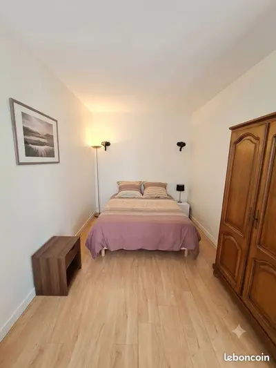 Paris 20e – Charmant T2 meublé, calme et lumineux avec jardin de copropriété – Métro Télégraphe (L11)