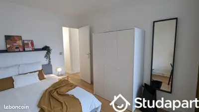 Chambre 1 pièce 28 m²