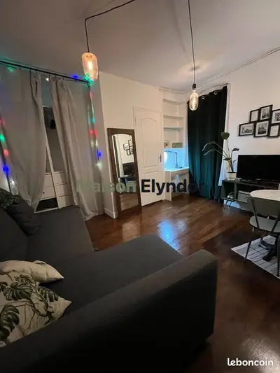 Studio 1 pièce 21 m²