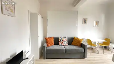 Studio meublé tout confort - Paris 6e - Quartier Saint-Michel