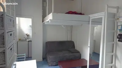 À LOUER STUDIO MEUBLE ET ENTIÈREMENT ÉQUIPÉ 18m² - Paris centre