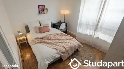 Chambre 1 pièce 24 m²