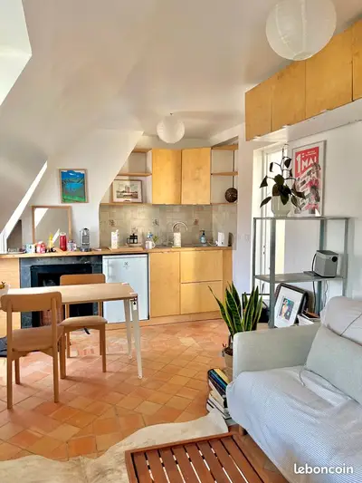 Paris 3e – 25 m² Sous-location meublé – Arts & Métiers – Août