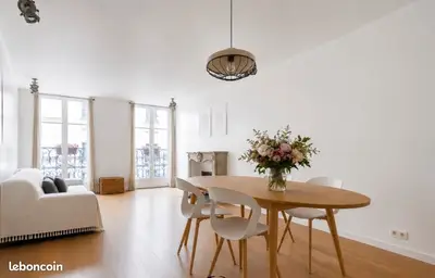 Loue appartement meublé - 48m² - Paris 10ème - Bail Mobilité uniquement