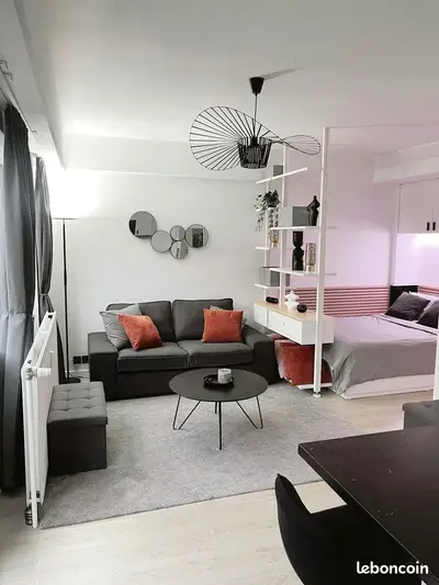 Locatuion studio meublé 25m² plein paris 12e