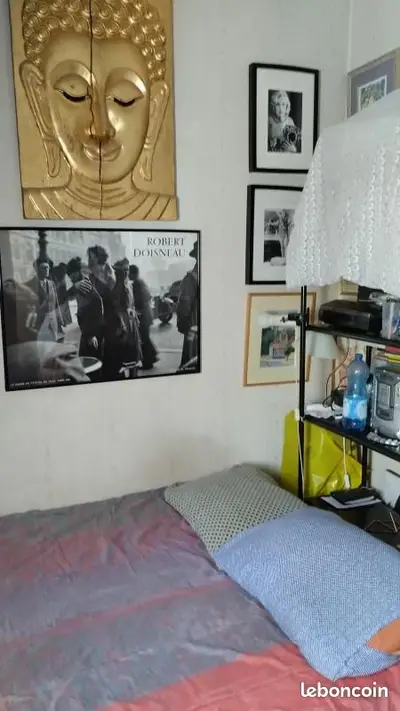 Chambre 1 pièce 17 m²