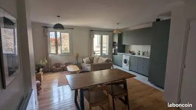 3 Pièces + 1 bureau/chambre, 70 m² · Paris 75020 · Quartier Gambetta