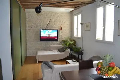 T1bis meublé 39m² Marais - 1660 CC - Carreau du Temple