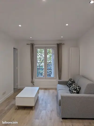 Studio meublé 25 m² – Paris 10