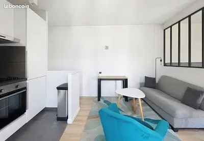 Studio meublé et équipé - Rue Bixio