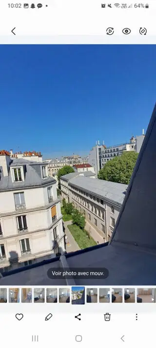 Voir d'autres photos 6 1 030 € CC* Appartement 23 m 2 Paris 5 1 pièce DPE : C 180 kWh/m².an 6 kg CO 2 /m².an Métro cluny la sorbonne. appartement de 2